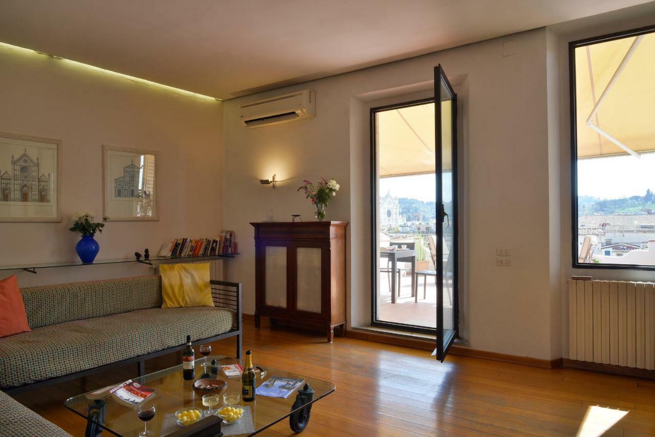 Ferienwohnung La Terrazza Florenz Exterior foto